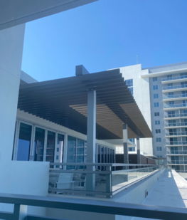 Hotel metalwork